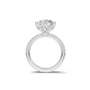 Pavé Scalloped Bridal Ring