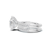 Pavé Scalloped Bridal Ring