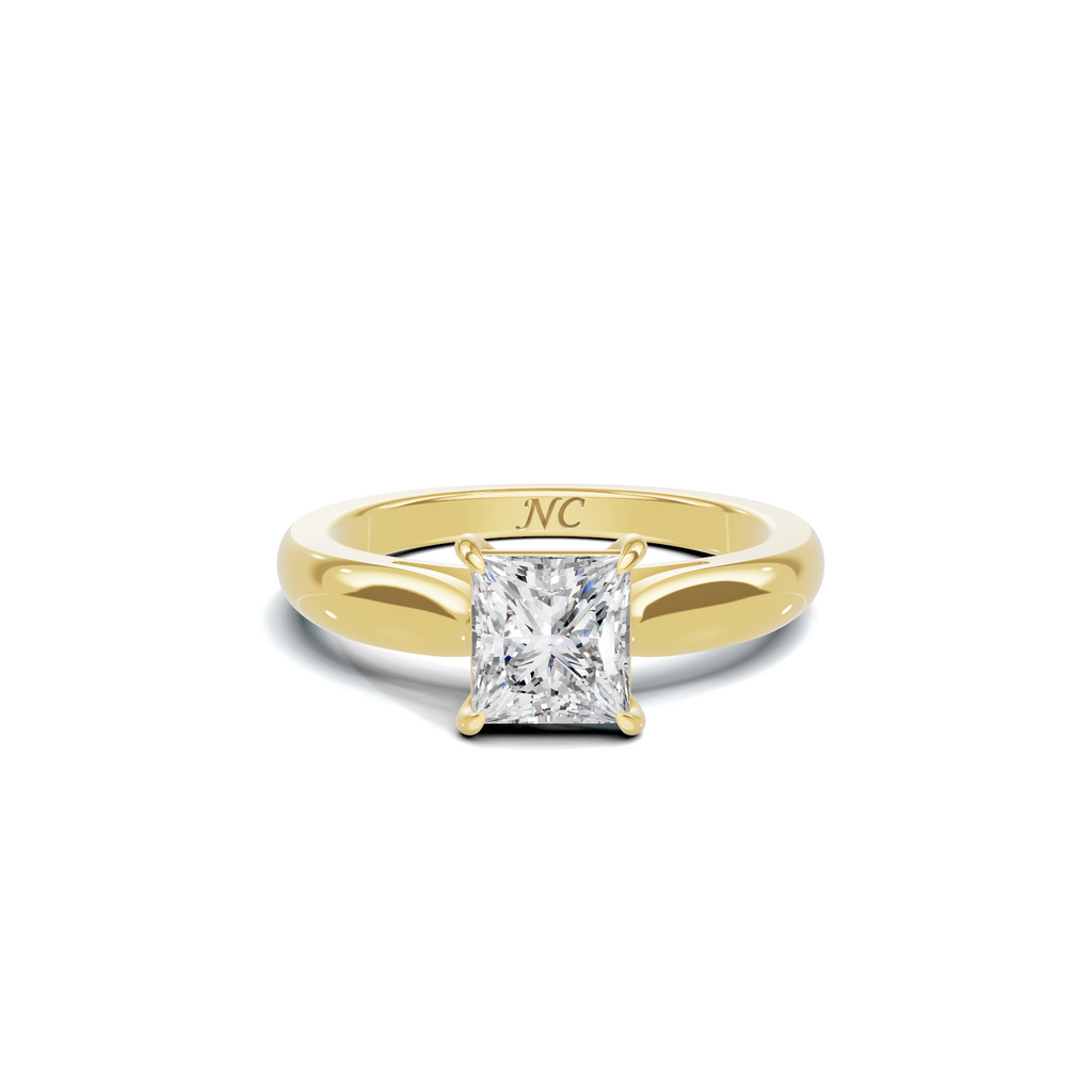 Solitaire Cathedral Ring