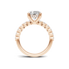 Brilliant Accented Pave Ring