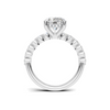 Brilliant Accented Pave Ring