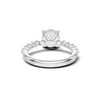 Brilliant Accented Pave Ring