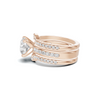 Pave Multi Band Ring