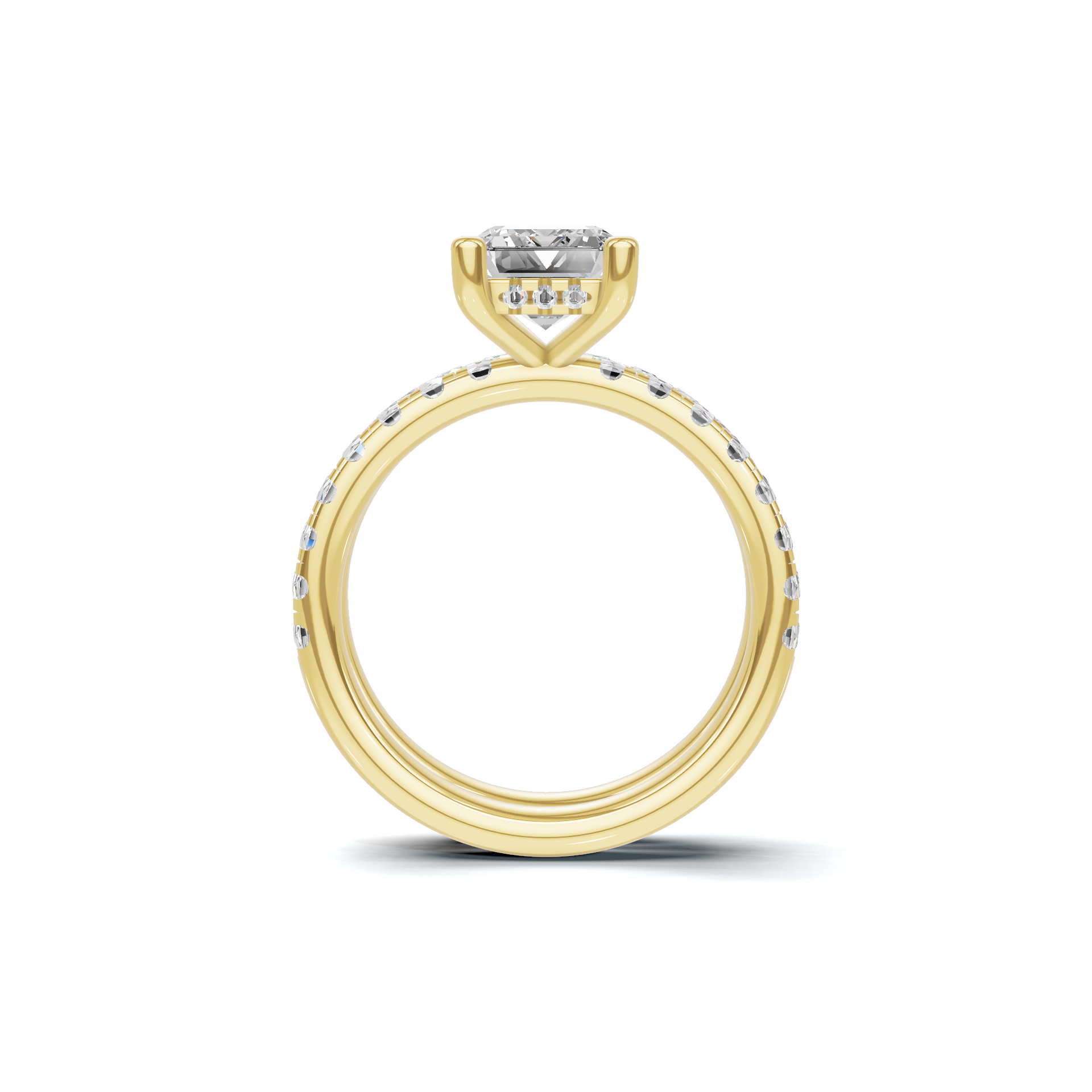 Grand Pave Bridal Ring
