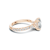 Pavé Accented Basket Ring