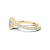 Pavé Accented Basket Ring