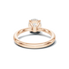 Pavé Accented Solitaire Ring