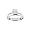 Pavé Accented Solitaire Ring