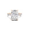 Pavé Accented Halo Ring