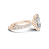 Pavé Accented Halo Ring