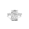 Pavé Accented Halo Ring