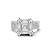 Triple Row Pave Ring