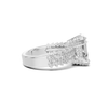 Triple Row Pave Ring