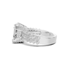 Triple Row Pave Ring