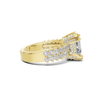 Triple Row Pave Ring