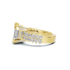 Triple Row Pave Ring
