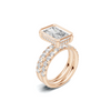 Luxe Pavé Guard Ring