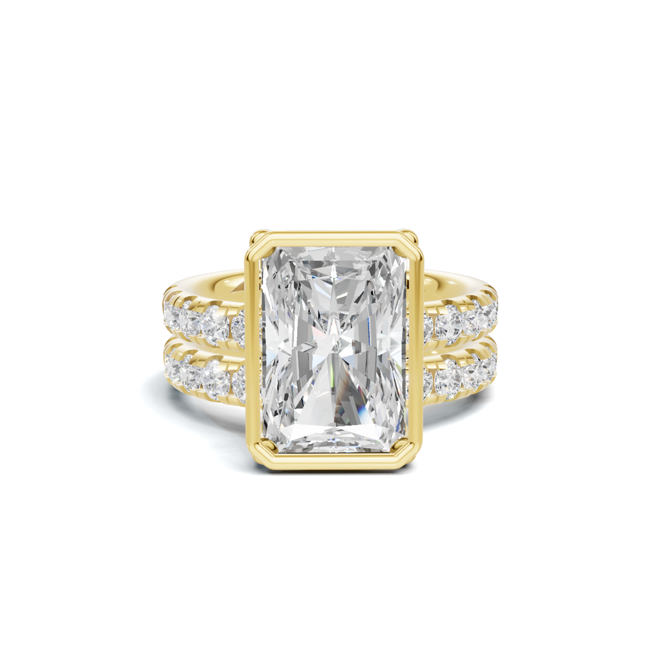 Luxe Pavé Guard Ring