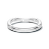 Elegant Contoured Pave Ring