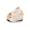 Detailed Wolf Head Ring