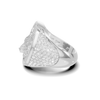 Detailed Wolf Head Ring