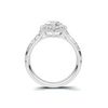 Marquise Halo Statement Ring