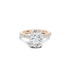 Pave Accented Prong Ring