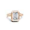 Modern Bezel Setting Ring