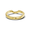 Curved Pave Contour Ring
