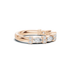 Marquise Alternating Stackable Ring