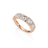 Five Stone Bezel Ring