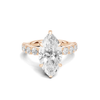 Marquise Accent Sidestone Ring