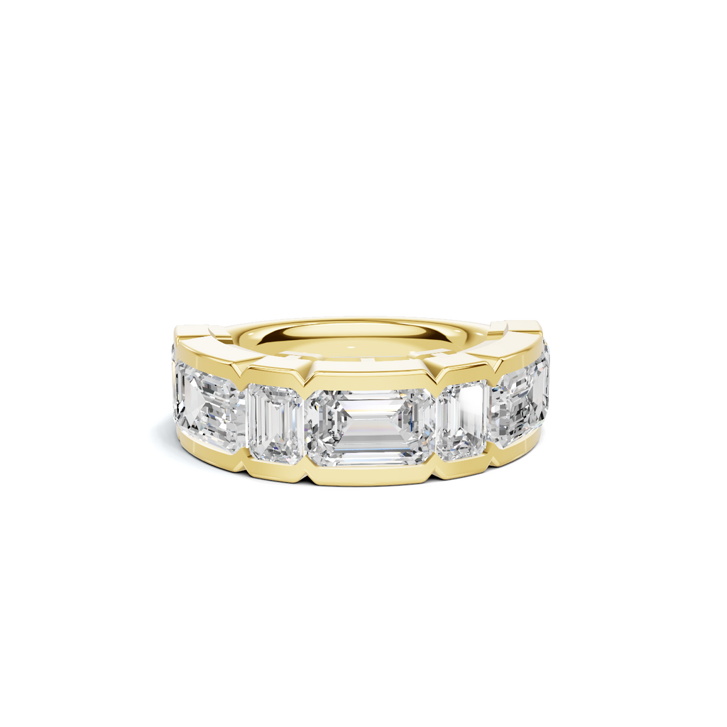 Multi Stone Band Ring