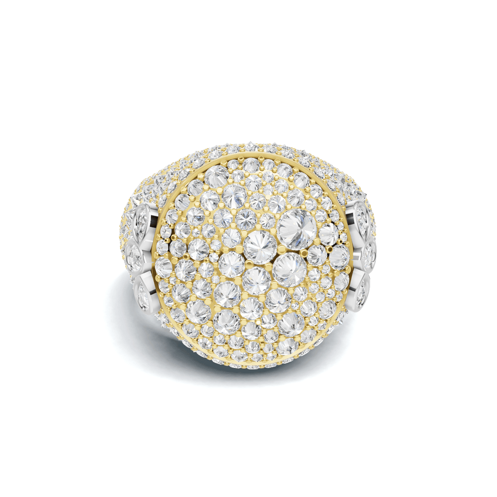 Pave Dome Statement Ring