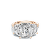 Luxe Trapezoid Accented Ring