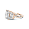 Luxe Trapezoid Accented Ring