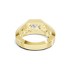 Modern Bezel Men'S Ring