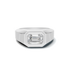 Modern Bezel Men'S Ring