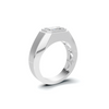 Modern Bezel Men'S Ring