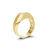 Modern Bezel Men'S Ring