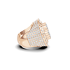 Luxe Cluster Pavé Ring