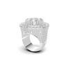 Luxe Cluster Pavé Ring
