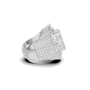 Luxe Cluster Pavé Ring