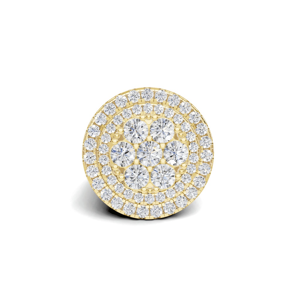 Luxe Cluster Pavé Ring