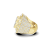 Luxe Cluster Pavé Ring