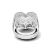 Pave Baguette Heart Ring