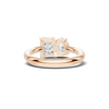 Two Stone Pave Ring