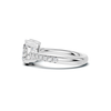 Two Stone Pave Ring