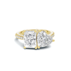 Heart And Step Ring