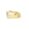 Pave Set Rectangular Ring